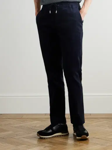MR P. Edwin Tapered Cotton-Corduroy Drawstring Trousers - Men | Thumbnail 3 MR P. Edwin Tapered Cotton-Corduroy Drawstring Trousers - Men | Thumbnail 3