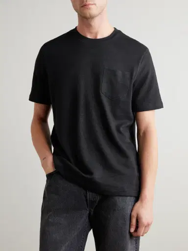 MR P. Linen and Organic Cotton-Blend T-Shirt - Men | Thumbnail 3
