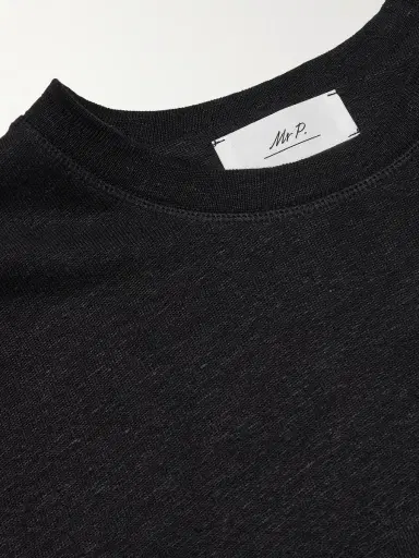 MR P. Linen and Organic Cotton-Blend T-Shirt - Men | Thumbnail 5