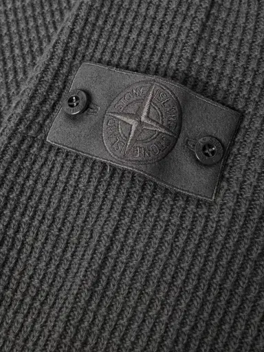 Stone Island STONE ISLAND GHOST Waffle-Knit Virgin Wool Sweater - Men | Thumbnail 5