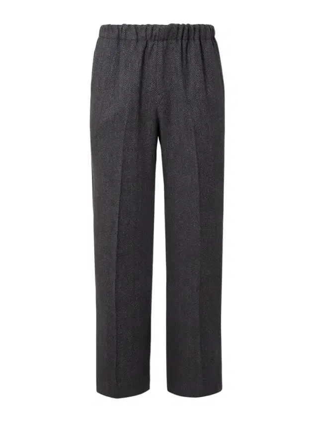 Straight-Leg Herringbone Wool, Linen and Cashmere-Blend Trousers - Men
