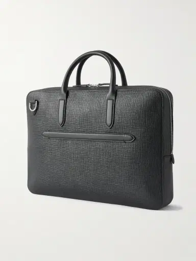 Smythson Panama Cross-Grain Leather Briefcase - Men | Thumbnail 3 Smythson Panama Cross-Grain Leather Briefcase - Men | Thumbnail 3