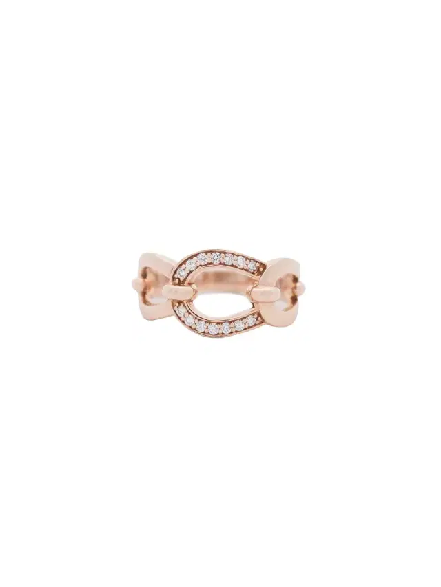 Wish Fine Jewelry 0.14ct Diamond 18K Rose Gold Ring