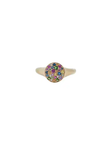 Wish Fine Jewelry 1.62ct Diamond and Citrine 14K Gold Ring | Thumbnail 1 Wish Fine Jewelry 1.62ct Diamond and Citrine 14K Gold Ring | Thumbnail 1