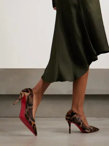 Christian Louboutin Miss Z 80 Leopard-print Calf Hair Pumps | Thumbnail 2 Christian Louboutin Miss Z 80 Leopard-print Calf Hair Pumps | Thumbnail 2