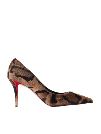 Christian Louboutin Miss Z 80 Leopard-print Calf Hair Pumps | Thumbnail 1 Christian Louboutin Miss Z 80 Leopard-print Calf Hair Pumps | Thumbnail 1