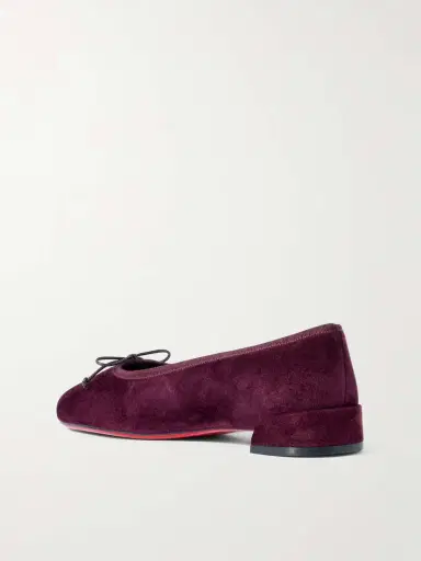 Christian Louboutin Sweetie Jane Suede Ballet Flats | Thumbnail 3 Christian Louboutin Sweetie Jane Suede Ballet Flats | Thumbnail 3