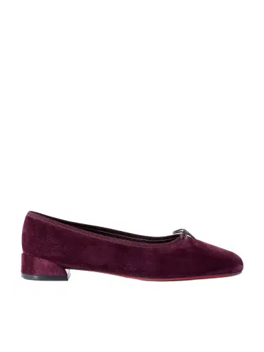Christian Louboutin Sweetie Jane Suede Ballet Flats | Thumbnail 1 Christian Louboutin Sweetie Jane Suede Ballet Flats | Thumbnail 1