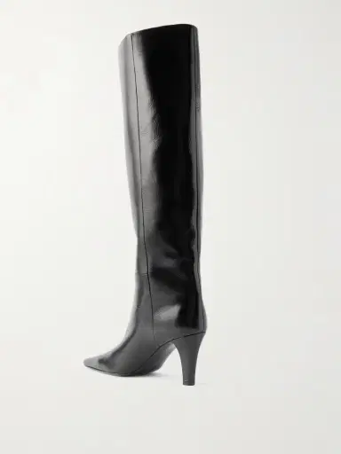 Saint Laurent Jill Glossed-leather Knee Boots | Thumbnail 3 Saint Laurent Jill Glossed-leather Knee Boots | Thumbnail 3