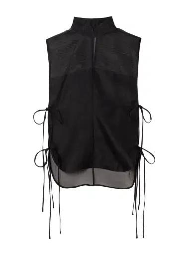 Le Kasha Anzio Tie-detailed Silk-tulle Top | Thumbnail 1
