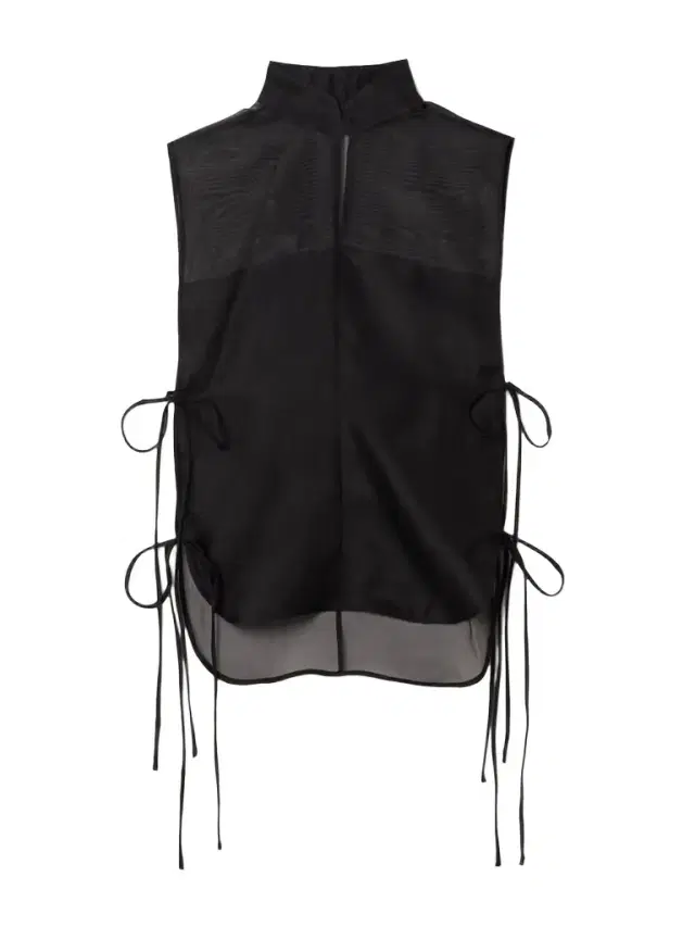 Anzio Tie-detailed Silk-tulle Top