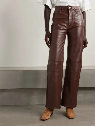 RÙADH The Quinn Leather Straight-leg Pants | Thumbnail 3 RÙADH The Quinn Leather Straight-leg Pants | Thumbnail 3