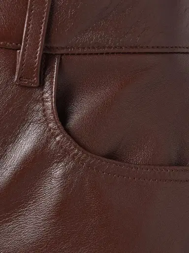 RÙADH The Quinn Leather Straight-leg Pants | Thumbnail 5 RÙADH The Quinn Leather Straight-leg Pants | Thumbnail 5