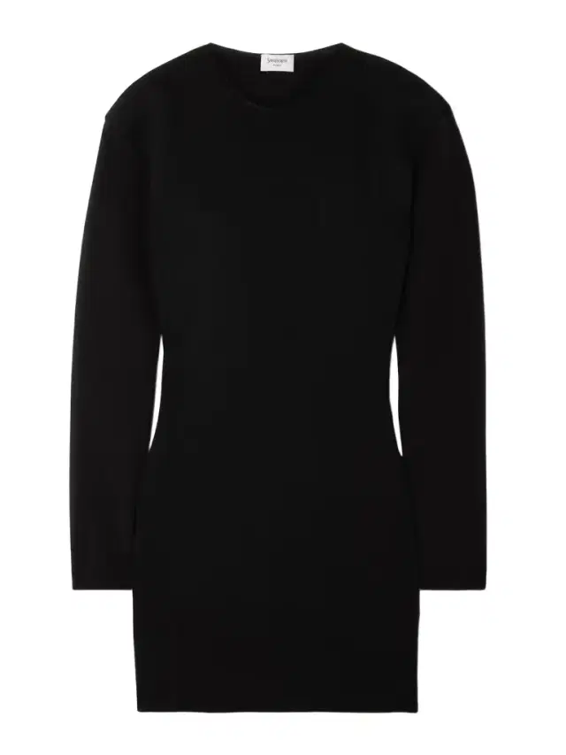 Wool-blend Mini Dress