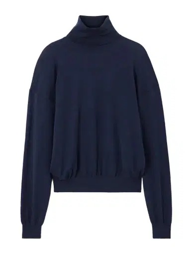 Saint Laurent Wool, Cashmere And Silk-blend Turtleneck Sweater | Thumbnail 1