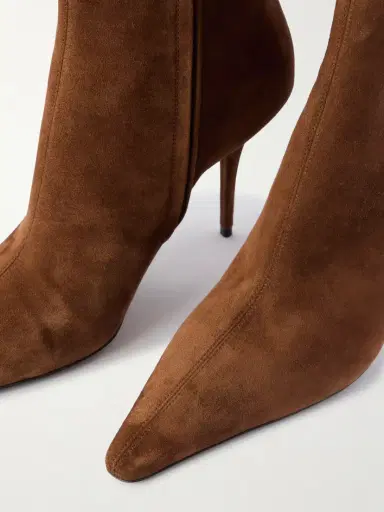 Saint Laurent Ashley Suede Ankle Boots | Thumbnail 4