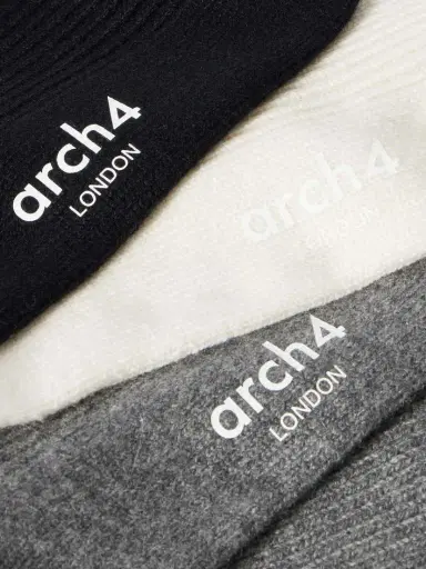 Arch4 Lucia Set Of Three Ribbed Cashmere Socks | Thumbnail 3