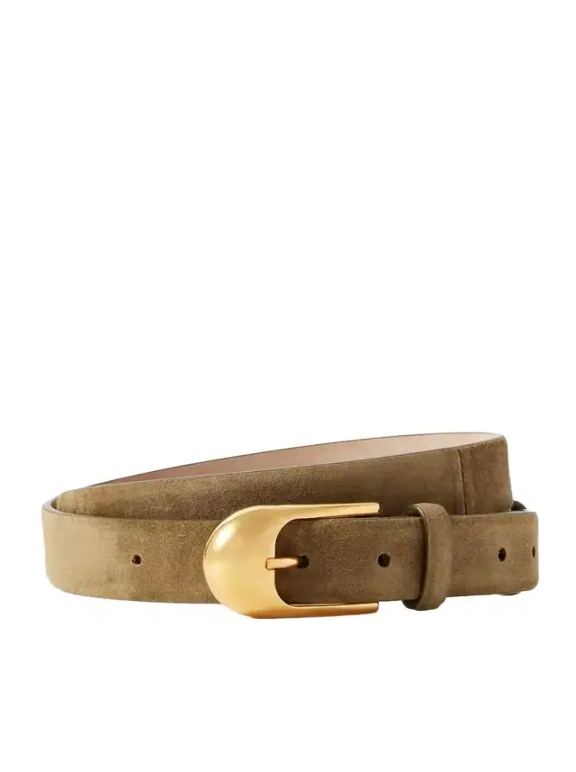Dome Suede Belt