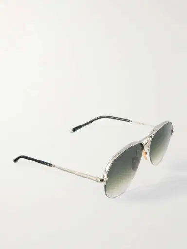 Jacques Marie Mage Amelia Aviator-style Titanium Sunglasses | Thumbnail 3