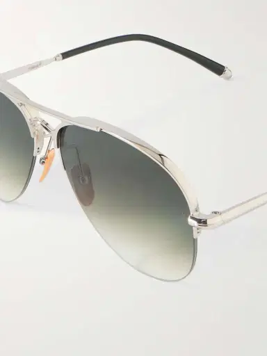 Jacques Marie Mage Amelia Aviator-style Titanium Sunglasses | Thumbnail 4