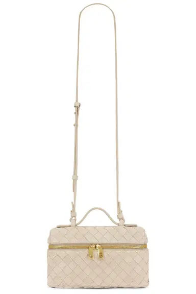 Bottega Veneta Bang Bang Suede Vanity Bag | Thumbnail 1 Bottega Veneta Bang Bang Suede Vanity Bag | Thumbnail 1