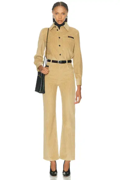 Bottega Veneta Corduroy Button Up Top | Thumbnail 4 Bottega Veneta Corduroy Button Up Top | Thumbnail 4