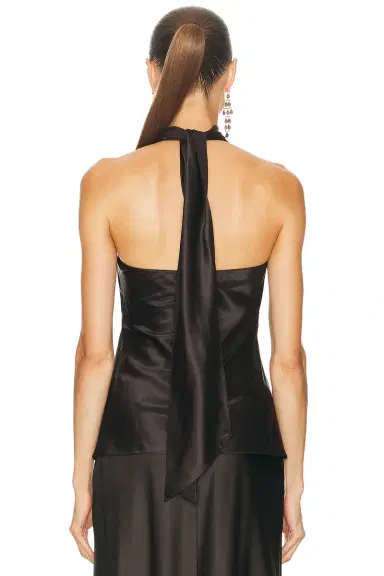 Ralph Lauren Collection Chilton Sleeveless Blouse | Thumbnail 3