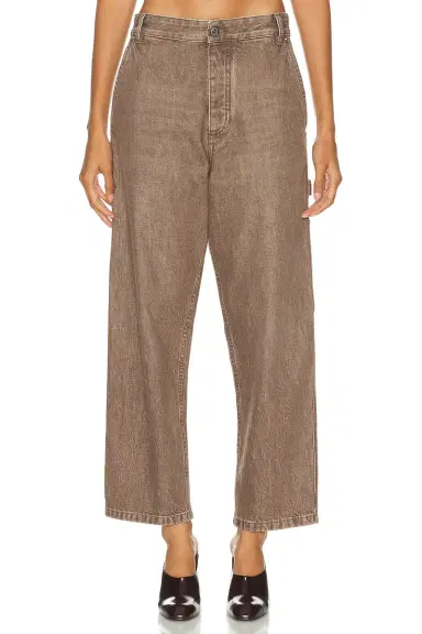 Bottega Veneta Cropped Wide Leg | Thumbnail 1