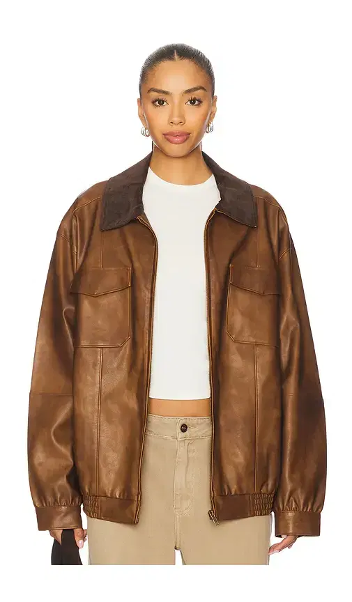 Show Me Your Mumu Maverick Bomber Jacket