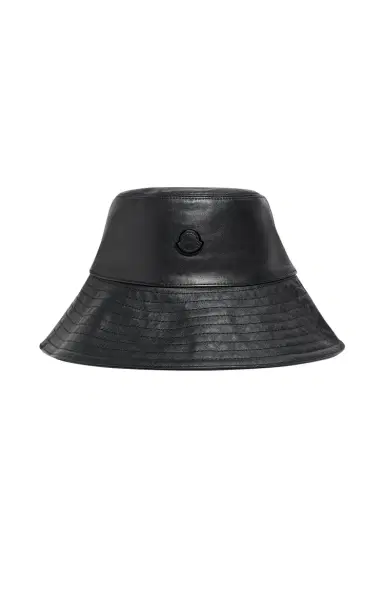 Moncler Genius x EE72 by Edward Enninful Leather Bucket Hat | Thumbnail 1 Moncler Genius x EE72 by Edward Enninful Leather Bucket Hat | Thumbnail 1