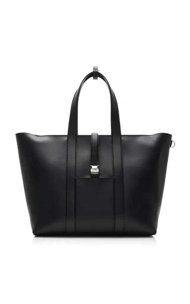 x EE72 by Edward Enninful EE Leather Tote Bag