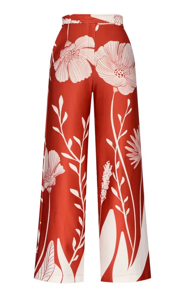 Ama y Haz Wide-Leg Jersey Pants - Print