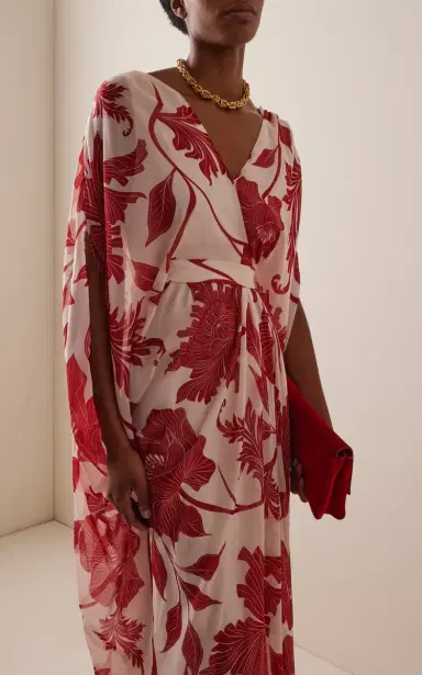 Andres Otalora Cefalonia Chiffon Caftan | Thumbnail 3 Andres Otalora Cefalonia Chiffon Caftan | Thumbnail 3