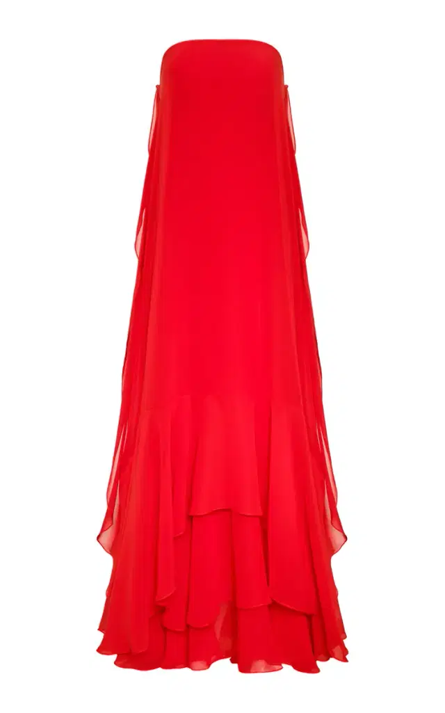 Un Secreto Chiffon Maxi Dress