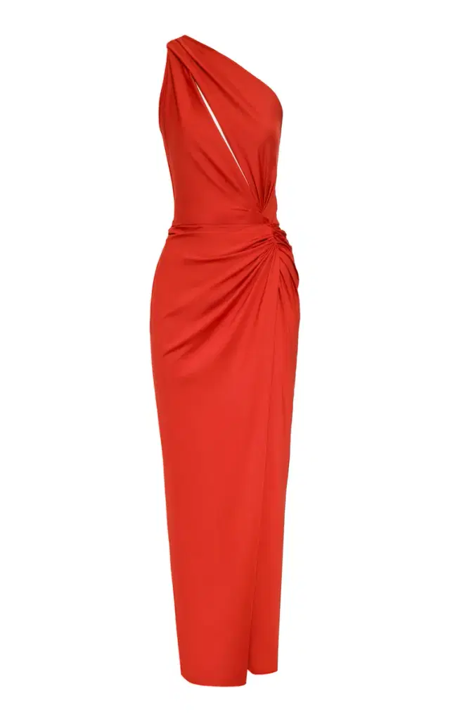 Medi Terra Cutout Jersey Maxi Dress