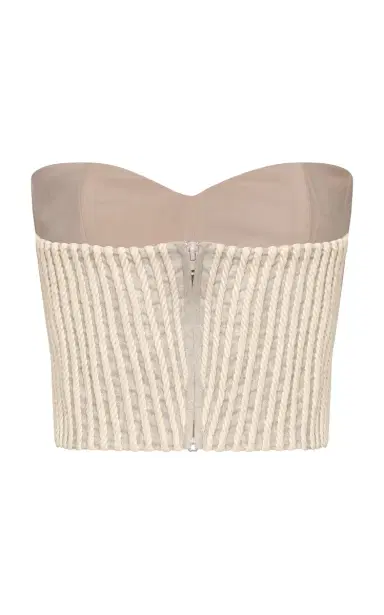 Andres Otalora Soñada Embroidered Linen Top | Thumbnail 3