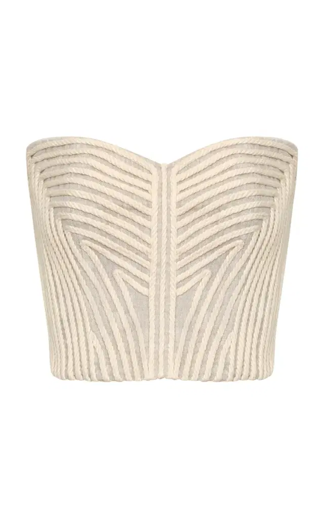 Soñada Embroidered Linen Top