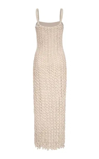 ANDRES OTALORA Poesia Quieta Cotton-Macrame Maxi Dress | Thumbnail 6 ANDRES OTALORA Poesia Quieta Cotton-Macrame Maxi Dress | Thumbnail 6