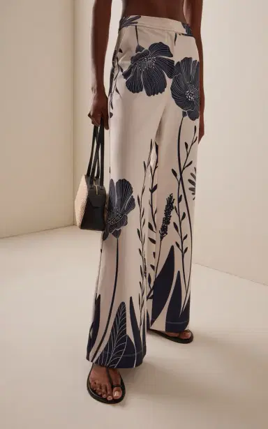 Andres Otalora Ama y Haz Twill Wide-Leg Pants | Thumbnail 3 Andres Otalora Ama y Haz Twill Wide-Leg Pants | Thumbnail 3