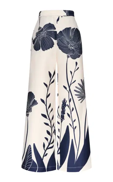 Andres Otalora Ama y Haz Twill Wide-Leg Pants | Thumbnail 1 Andres Otalora Ama y Haz Twill Wide-Leg Pants | Thumbnail 1