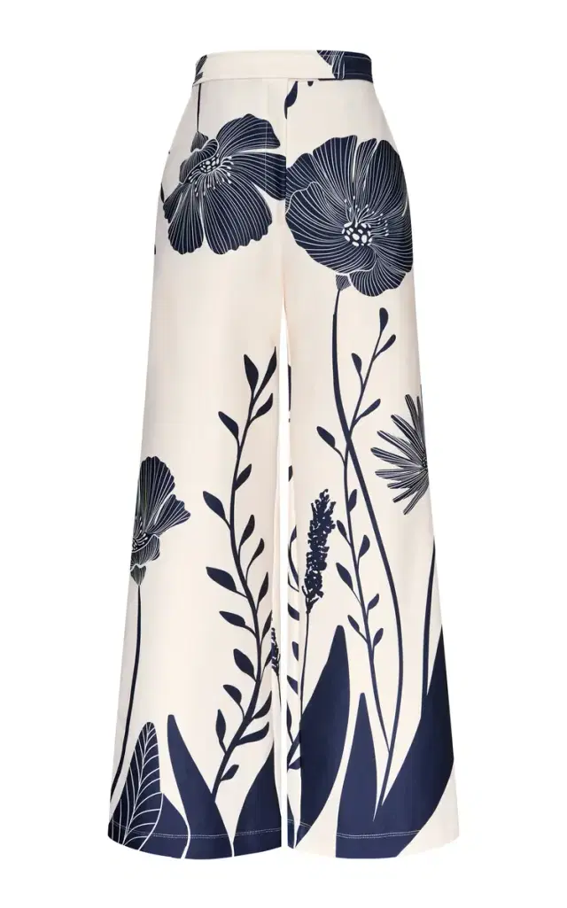 Andres Otalora Ama y Haz Twill Wide-Leg Pants