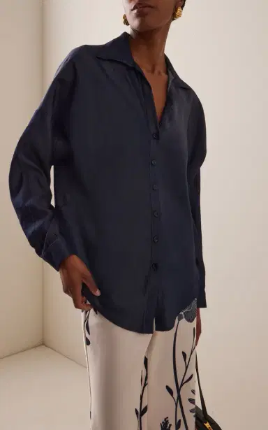 Andres Otalora Purifica Silk Shirt | Thumbnail 2