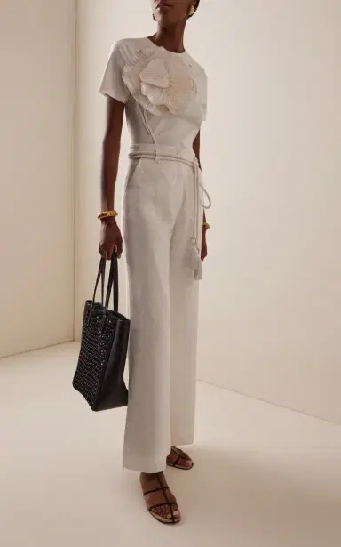 Andres Otalora Gozo Wide-Leg Linen Pants | Thumbnail 2 Andres Otalora Gozo Wide-Leg Linen Pants | Thumbnail 2