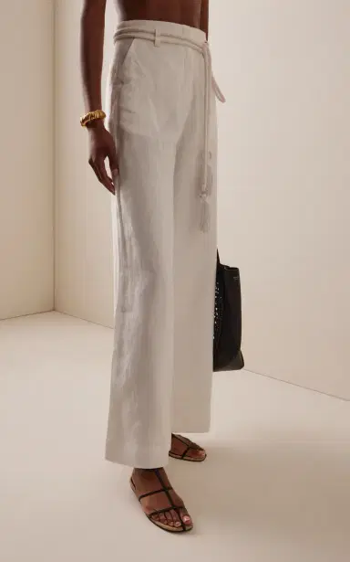 Andres Otalora Gozo Wide-Leg Linen Pants | Thumbnail 3 Andres Otalora Gozo Wide-Leg Linen Pants | Thumbnail 3