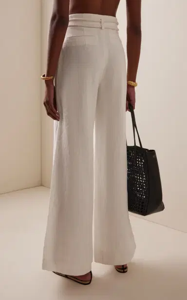 Andres Otalora Gozo Wide-Leg Linen Pants | Thumbnail 4 Andres Otalora Gozo Wide-Leg Linen Pants | Thumbnail 4