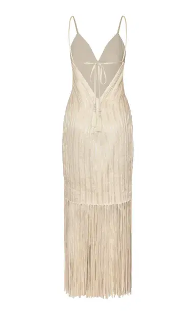 Andres Otalora Marea Lenta Fringed Maxi Dress | Thumbnail 5 Andres Otalora Marea Lenta Fringed Maxi Dress | Thumbnail 5