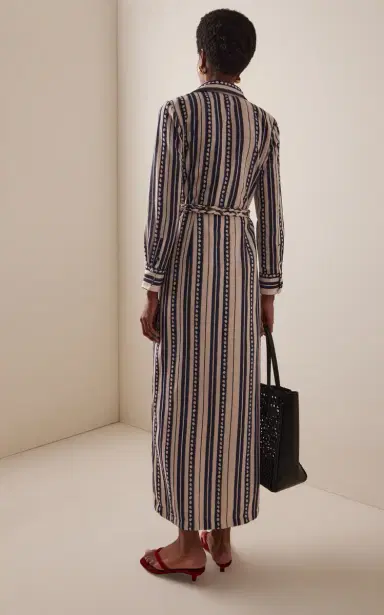 Andres Otalora Puerto Marino Linen Maxi Dress | Thumbnail 4 Andres Otalora Puerto Marino Linen Maxi Dress | Thumbnail 4