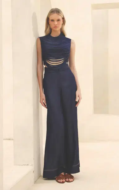 Andres Otalora Eres Todo Draped Tencel Top | Thumbnail 3 Andres Otalora Eres Todo Draped Tencel Top | Thumbnail 3