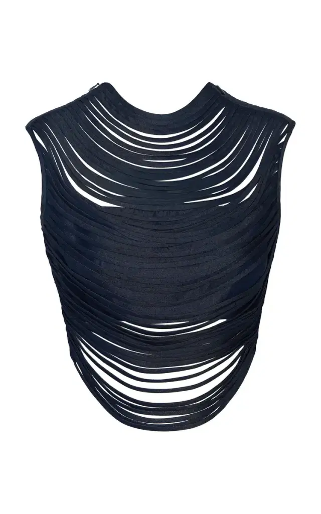 Andres Otalora Eres Todo Draped Tencel Top