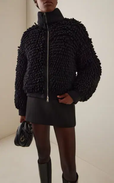Moncler Genius x EE72 by Edward Enninful Wool-Blend Down Cardigan | Thumbnail 2 Moncler Genius x EE72 by Edward Enninful Wool-Blend Down Cardigan | Thumbnail 2